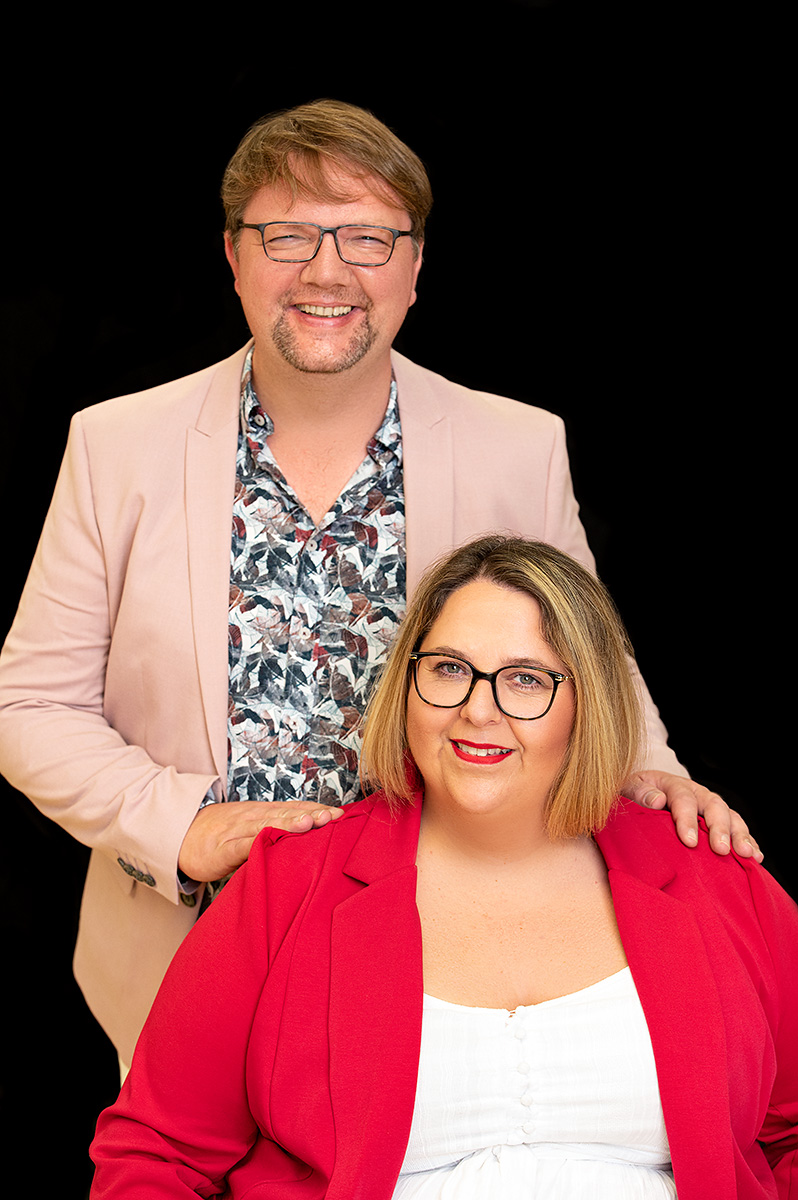 Dunja Katharina Wermter und Michael Glebicki als Supervisioren aus Bielefeld